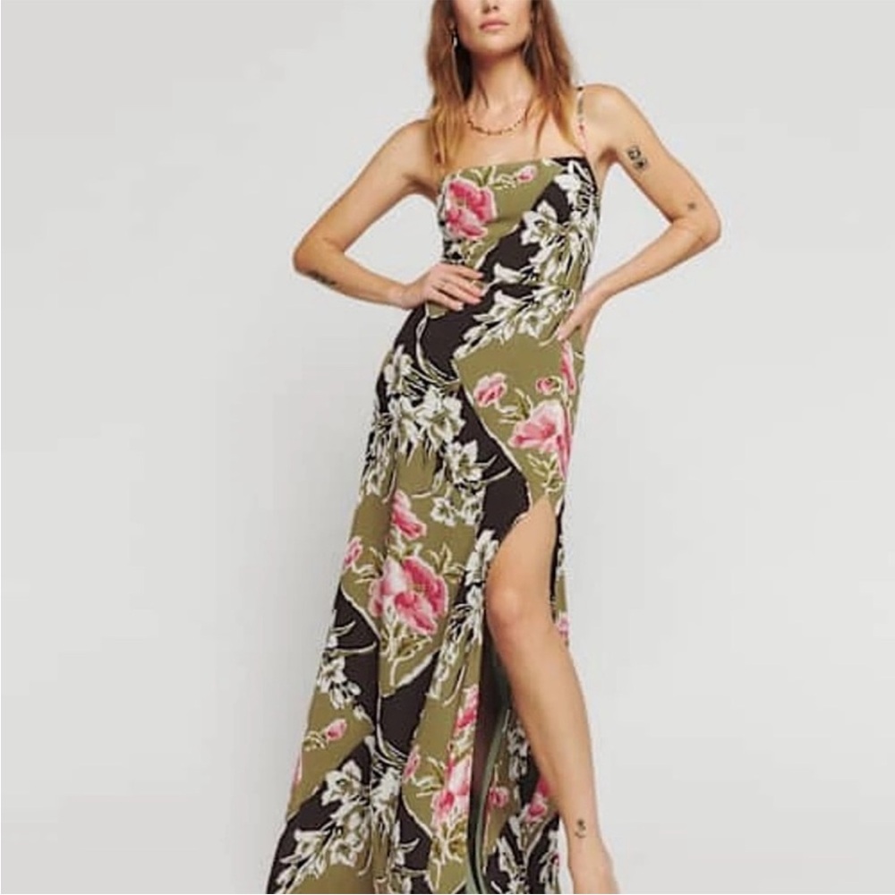 Reformation “Ingrid” Floral Maxi Dress